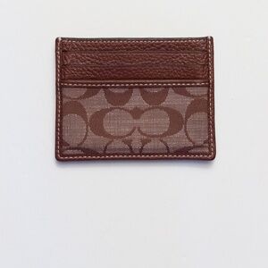 Coach Cardholder Wallet Burgundy